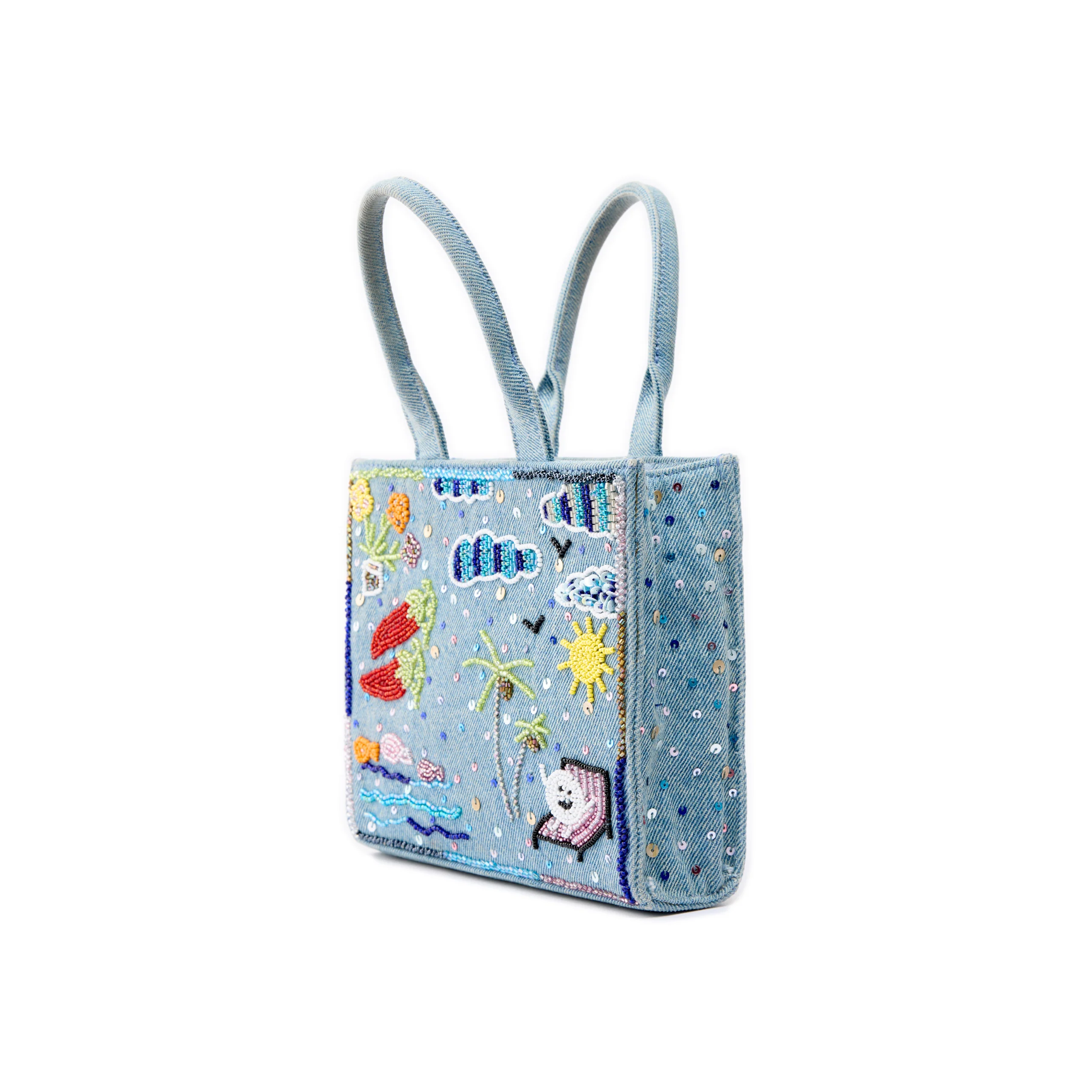 EPIC DENIM MINI TOTE - Image 4